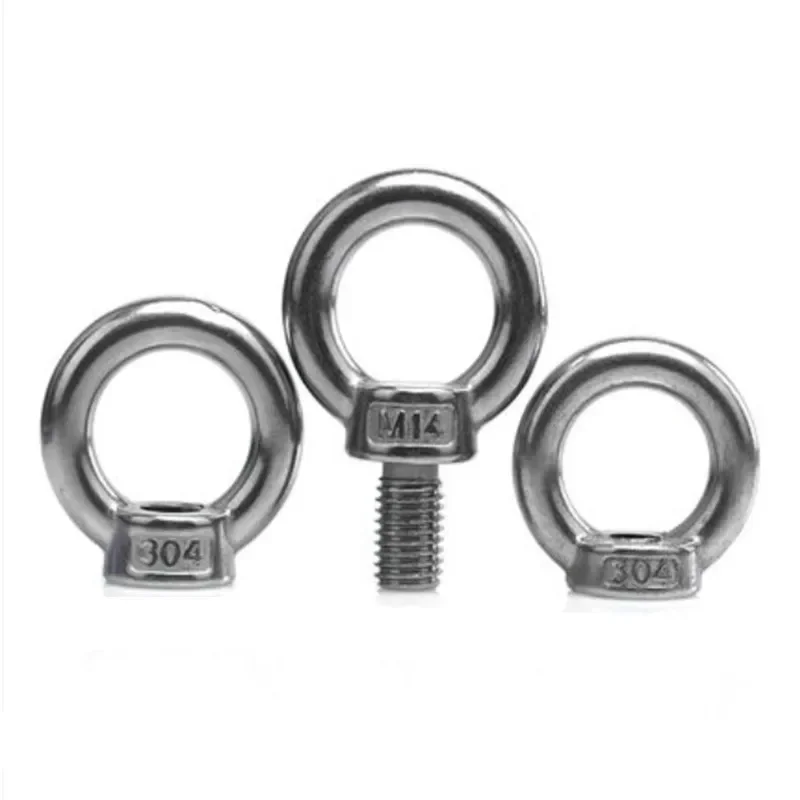1pc-5pcs/lot M3-M12 304 Stainless Steel Lifting Eye Nuts/ Screw Ring Eyebolt Ring Hooking Nut
1pc-5pcs/lot M3-M12 304 Stainless Steel Lifting Eye Nuts/ Screw Ring Eyebolt Ring Hooking Nut