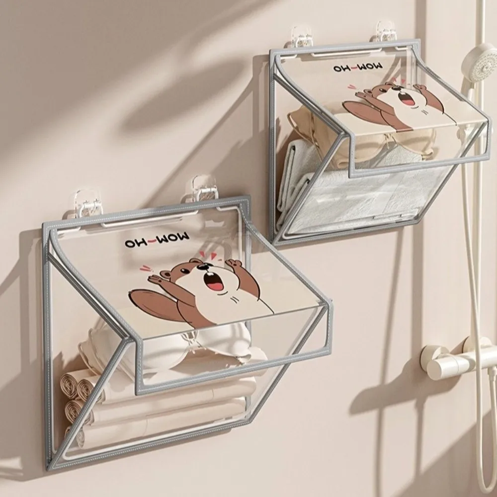 Multi-purpose Waterproof Bathroom Storage Bag Transparent Folding Clothes Change Bag Hanging Moisture-proof Waterproof Shelf Gym
Multi-purpose Waterproof Bathroom Storage Bag Transparent Folding Clothes Change Bag Hanging Moisture-proof Waterproof Shelf Gym