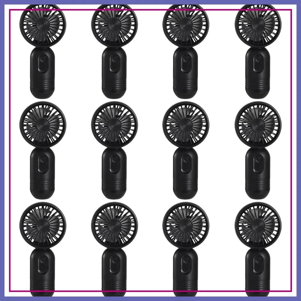 12 Pack Mini Handheld Fan, USB Rechargeable, 3 Speeds, Lightweight for Travel Office
12 Pack Mini Handheld Fan, USB Rechargeable, 3 Speeds, Lightweight for Travel Office