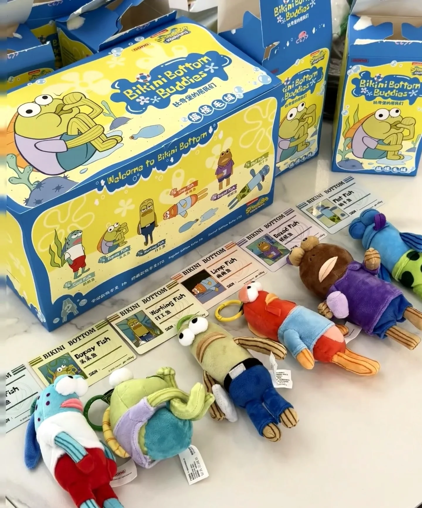 POP MART Bikini Bottom Buddies Whimsical Series Blind Box Toys Anime Action Figure Keychain Surprise Mystery Box Dolls Gift Toys
POP MART Bikini Bottom Buddies Whimsical Series Blind Box Toys Anime Action Figure Keychain Surprise Mystery Box Dolls Gift Toys