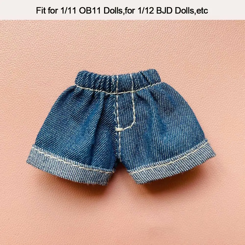 High Quality For 1/11OB11 Dolls For 1/12 BJD Dolls Dolls Wear Shorts Jeans Shorts Handmade Shorts Clothes
High Quality For 1/11OB11 Dolls For 1/12 BJD Dolls Dolls Wear Shorts Jeans Shorts Handmade Shorts Clothes