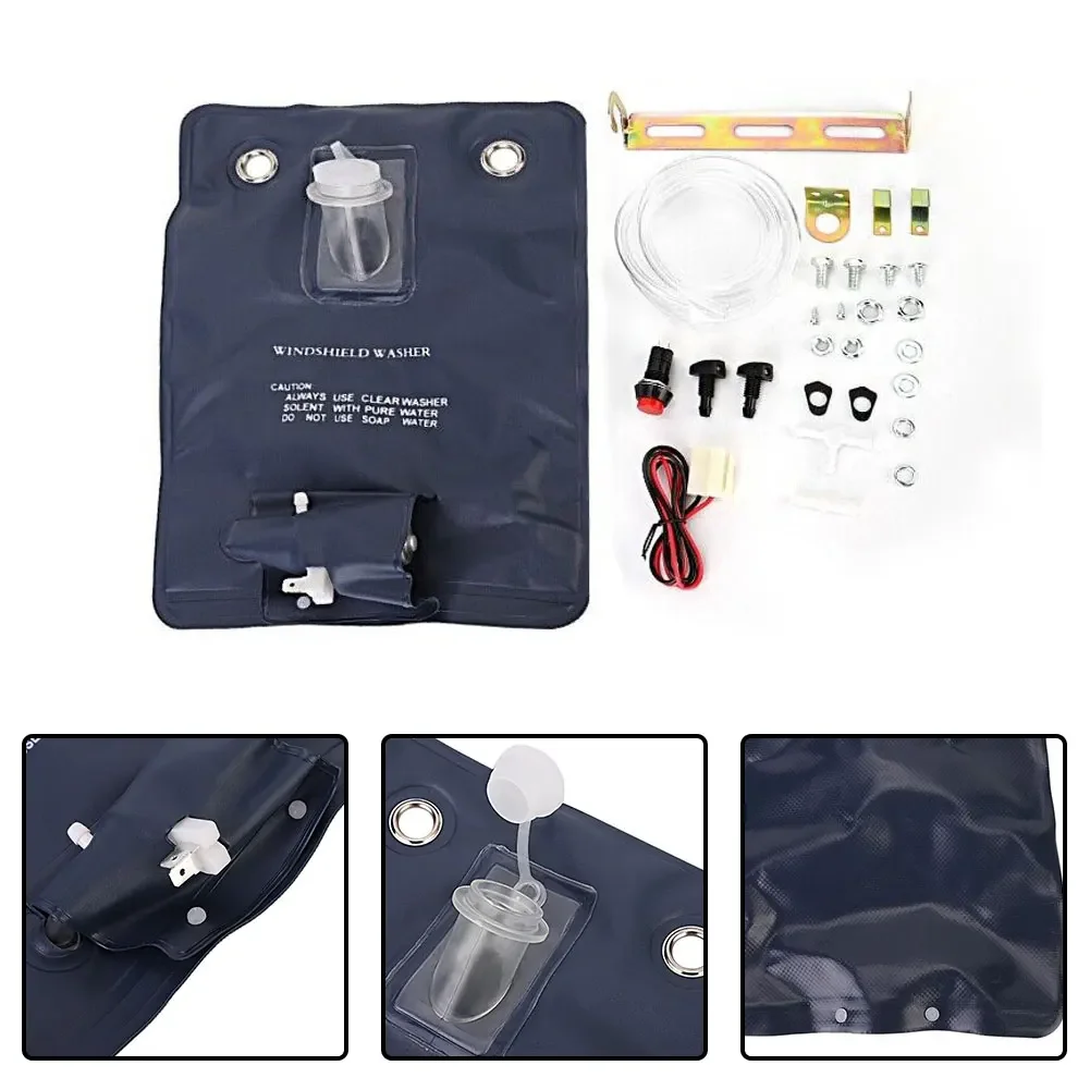 Car Clean Pump Windscreen Washer 12V 151286776374 Bag Bottle Bag Kit Mounting Clip Part Pipe  Plastic Tool
Car Clean Pump Windscreen Washer 12V 151286776374 Bag Bottle Bag Kit Mounting Clip Part Pipe  Plastic Tool