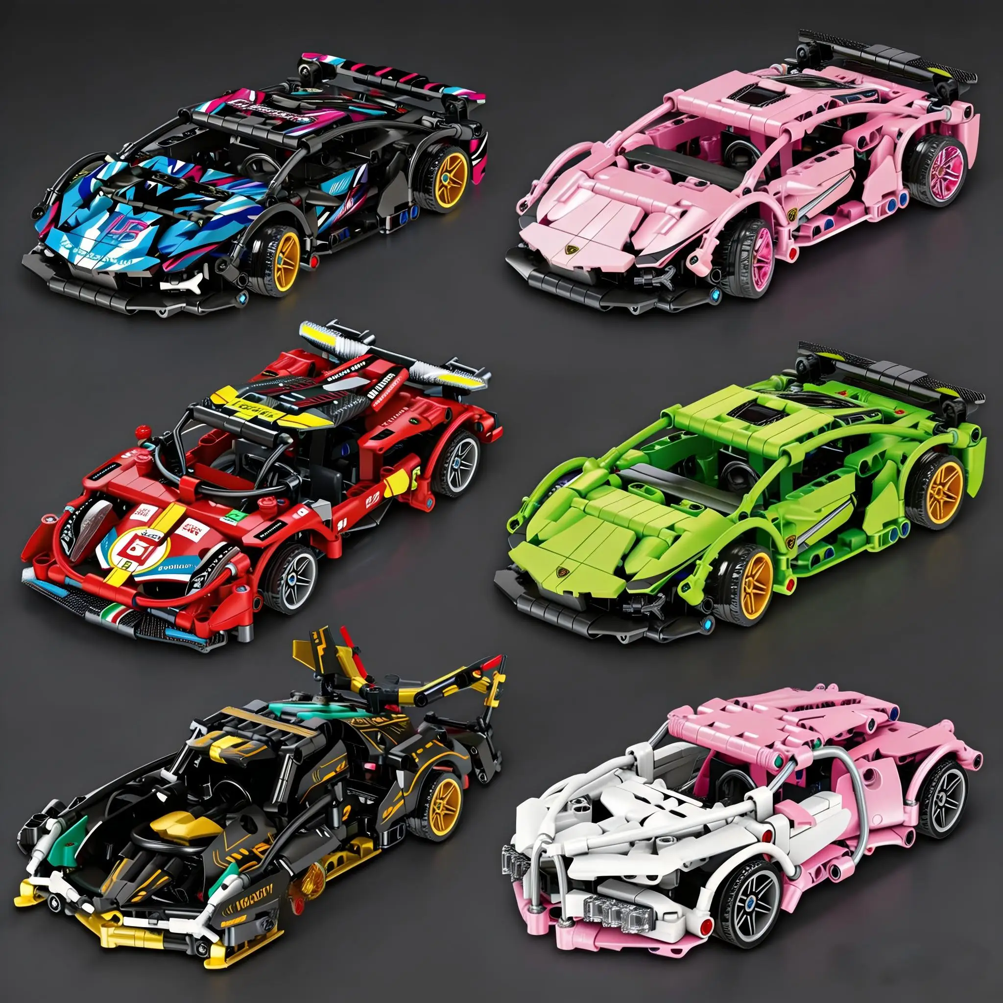 Popular Tech Building Blocks — Racing Sports, High-Speed Vehicle Models, City Mecha, and Super Block Puzzles — Toys and Gifts
Popular Tech Building Blocks — Racing Sports, High-Speed Vehicle Models, City Mecha, and Super Block Puzzles — Toys and Gifts