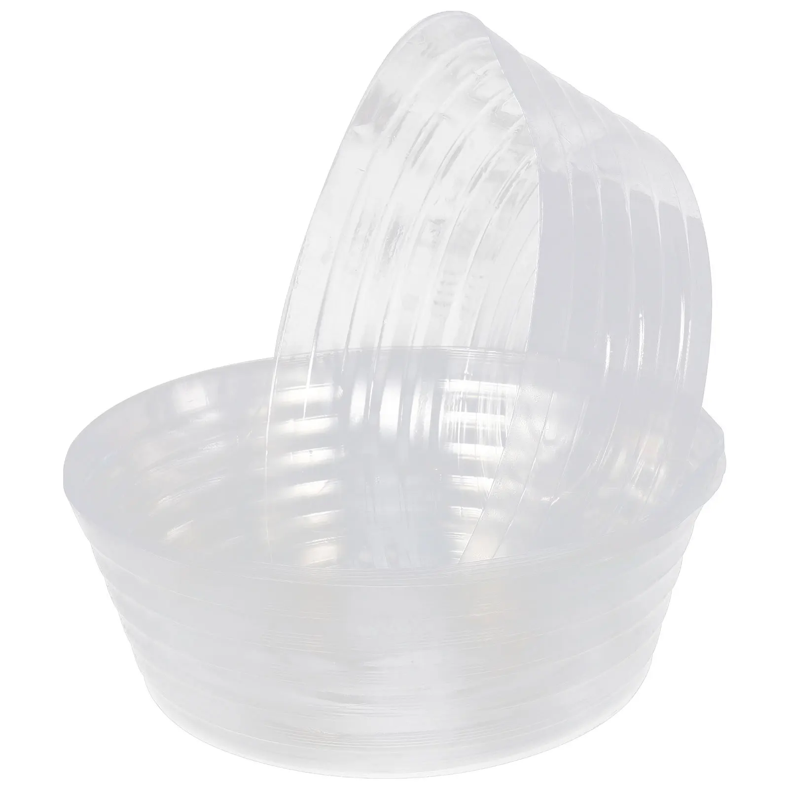 6pcs Flowerpot Saucer Clear Plastic Plant Tray For Indoor Outdoor Anti-Overflow Bonsai Planter Liner Durable Pp Gardening Pot
6pcs Flowerpot Saucer Clear Plastic Plant Tray For Indoor Outdoor Anti-Overflow Bonsai Planter Liner Durable Pp Gardening Pot