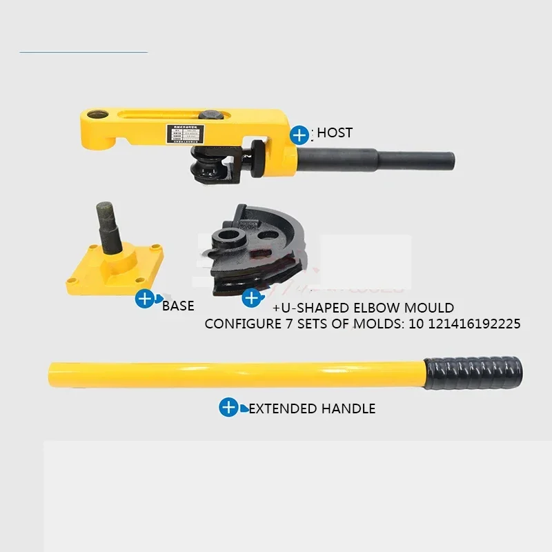 1pc 25S Pipe Bender "U" Type Pipe Bending Tool Iron/Stainless Steel/Copper/Aluminum Pipe Manual Bending Machine T
1pc 25S Pipe Bender "U" Type Pipe Bending Tool Iron/Stainless Steel/Copper/Aluminum Pipe Manual Bending Machine T