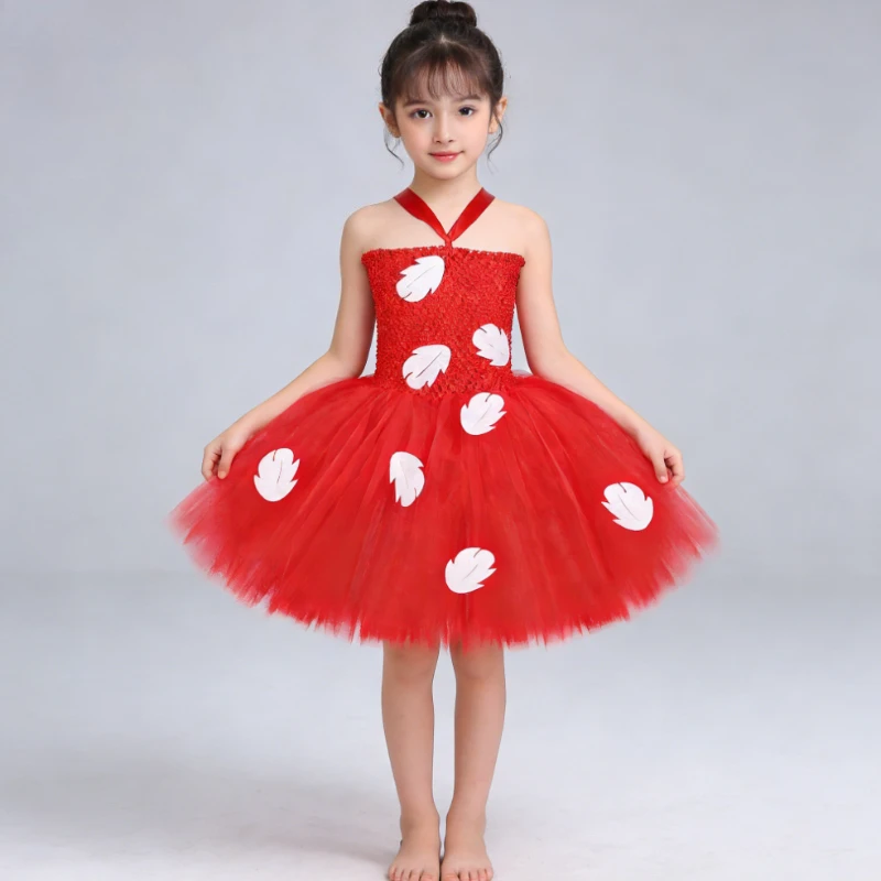 Red Hawaii Ballet Tutu Dress for Girls Hula Party Dance Costumes for Kids Hula-hula Princess Dresses Outfit with Flowers Garland
Red Hawaii Ballet Tutu Dress for Girls Hula Party Dance Costumes for Kids Hula-hula Princess Dresses Outfit with Flowers Garland