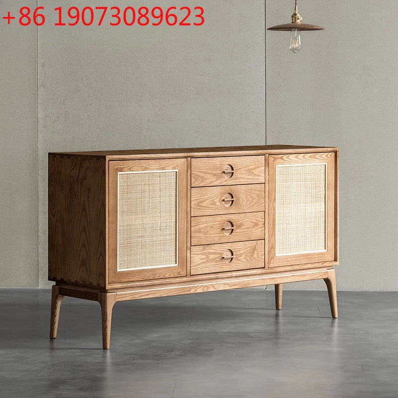 Скандинавский обеденный боковой шкаф из цельного дерева, современный простой шкафчик, средневековый входной шкаф из ротанга
Скандинавский обеденный боковой шкаф из цельного дерева, современный простой шкафчик, средневековый входной шкаф из ротанга