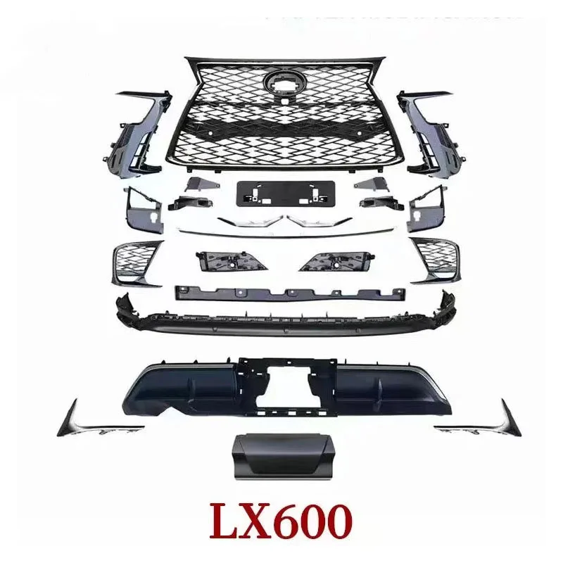 Новый дизайн, комплект кузова для Lexus LX600, обновленный спортивный стиль, автозапчасти, передняя губа, задний диффузор, спойлер, боковая юбка, полипропилен
Новый дизайн, комплект кузова для Lexus LX600, обновленный спортивный стиль, автозапчасти, передняя губа, задний диффузор, спойлер, боковая юбка, полипропилен