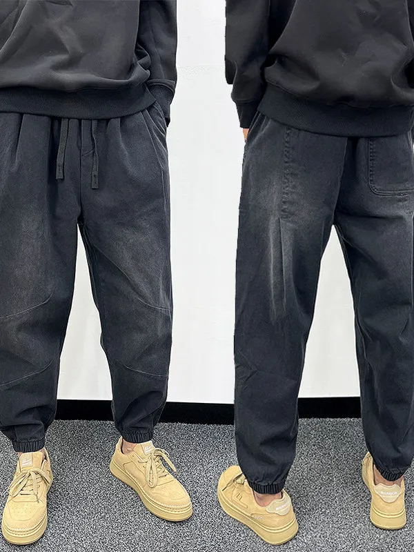 Men's Vintage Bla Denim Jeans Autumn New Sle Loose Workwear Harlan Cuffed Pants Wear Resistant Casual Loose Fit Jeans
Men's Vintage Bla Denim Jeans Autumn New Sle Loose Workwear Harlan Cuffed Pants Wear Resistant Casual Loose Fit Jeans