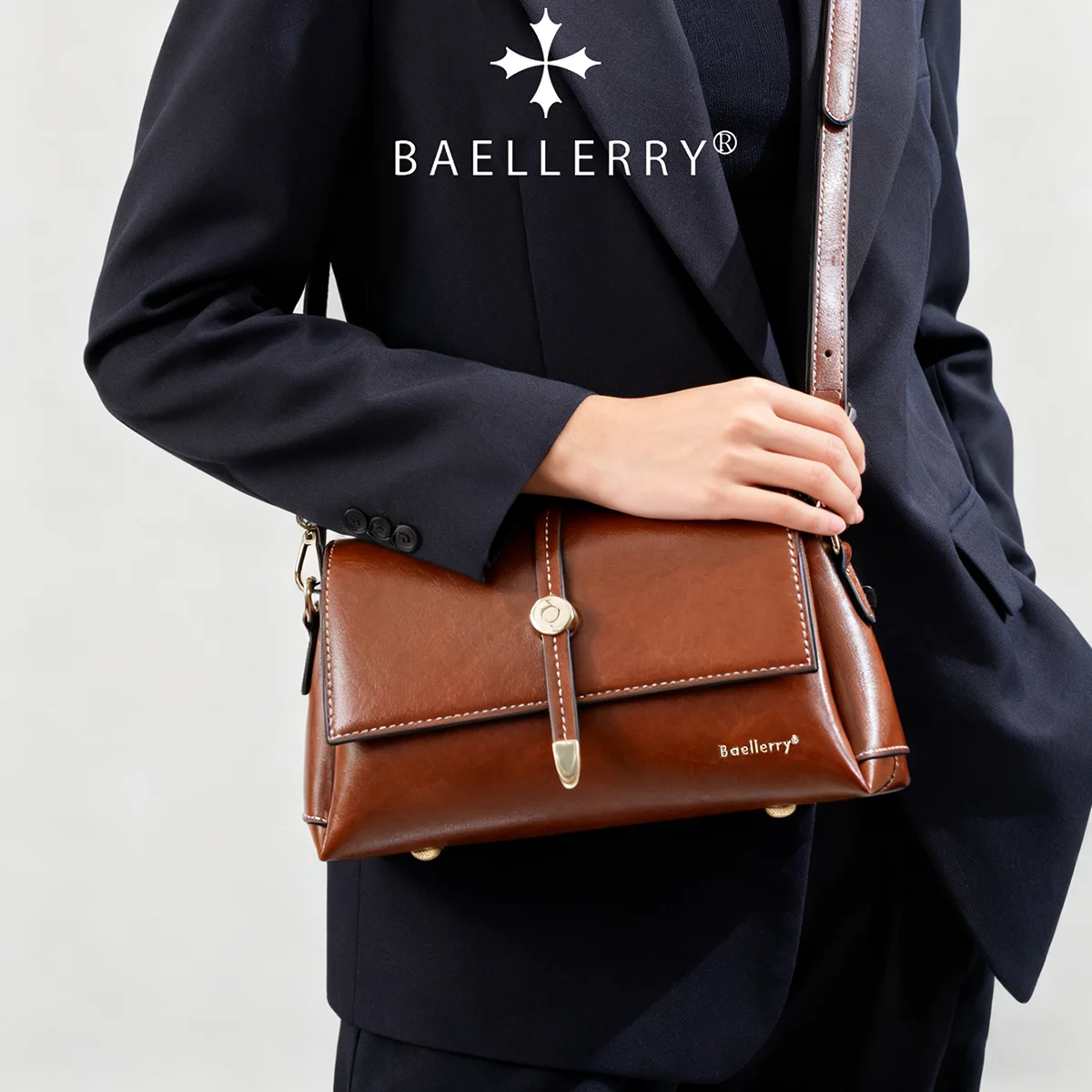 Baellerry Shiny Faux Leather Small Square Bag For Women Retro Style Handbag With Gold Buckle For Daily Work School Shopping
Baellerry Shiny Faux Leather Small Square Bag For Women Retro Style Handbag With Gold Buckle For Daily Work School Shopping