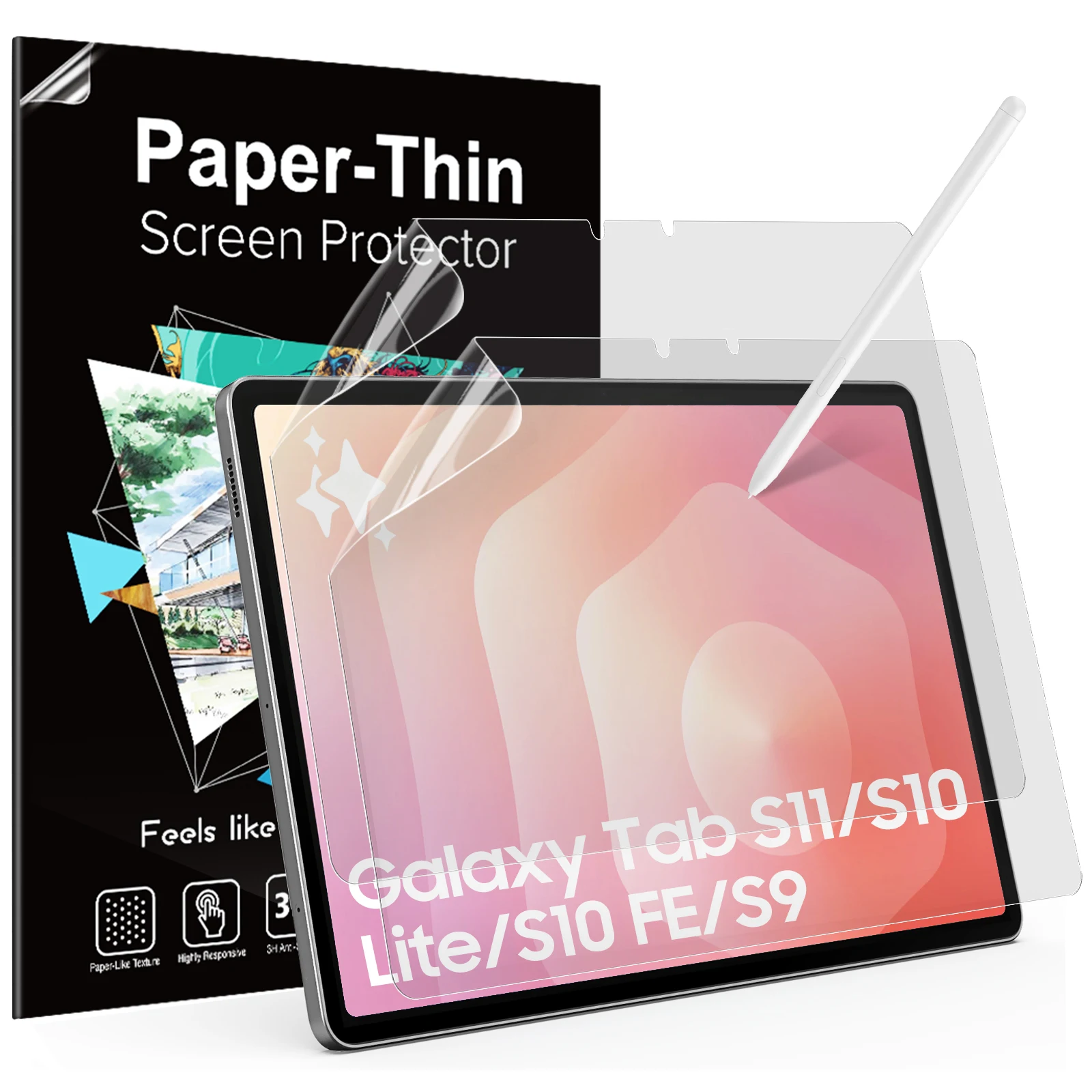 2 шт. бумажная защитная пленка для экрана Samsung Galaxy Tab S10 FE 2025 антибликовая защитная пленка для экрана из ПЭТ для записи и рисования на бумаге
2 шт. бумажная защитная пленка для экрана Samsung Galaxy Tab S10 FE 2025 антибликовая защитная пленка для экрана из ПЭТ для записи и рисования на бумаге