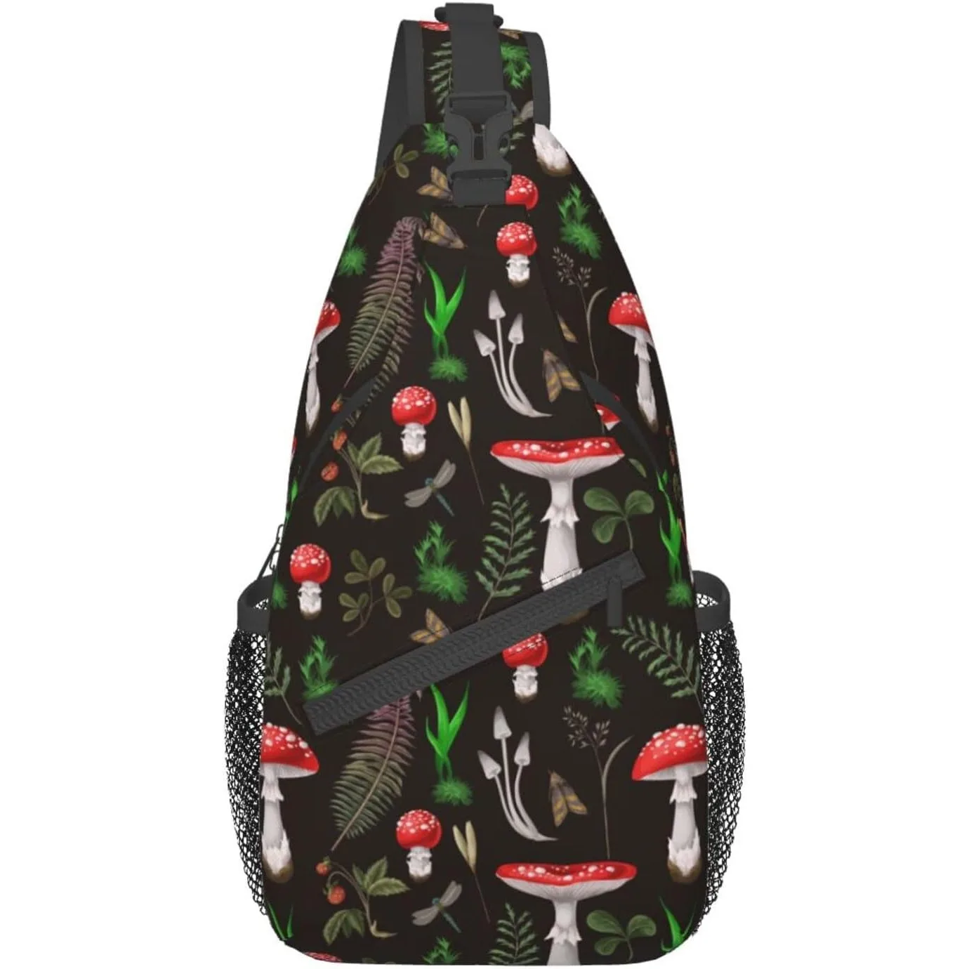 Wild Mushroom Sling Bag Multipurpose Crossbody Backpack Shoulder Chest Bag for Women Men Travel Hiking Daypack
Wild Mushroom Sling Bag Multipurpose Crossbody Backpack Shoulder Chest Bag for Women Men Travel Hiking Daypack
