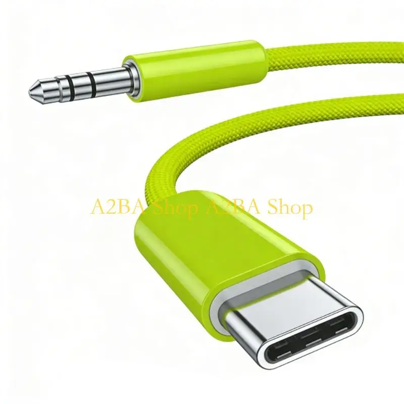 A2BA Travel USB Type C To 3 5mm Male Cable Cord Line For Portable Sound Devices
A2BA Travel USB Type C To 3 5mm Male Cable Cord Line For Portable Sound Devices
