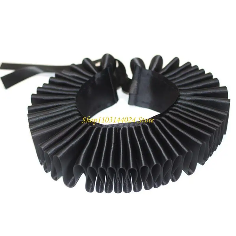 N5KE для женщин и девочек викторианский Ренессанс елизаветинский воротник с рюшами на шее атласный клоун косплей колье с ершами
N5KE для женщин и девочек викторианский Ренессанс елизаветинский воротник с рюшами на шее атласный клоун косплей колье с ершами