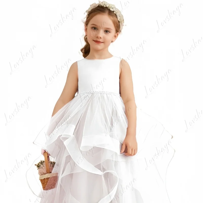 Princess Layered Cake Gown Kids Satin Puffy Tulle Dress for Birthday Party & Piano Show
Princess Layered Cake Gown Kids Satin Puffy Tulle Dress for Birthday Party & Piano Show