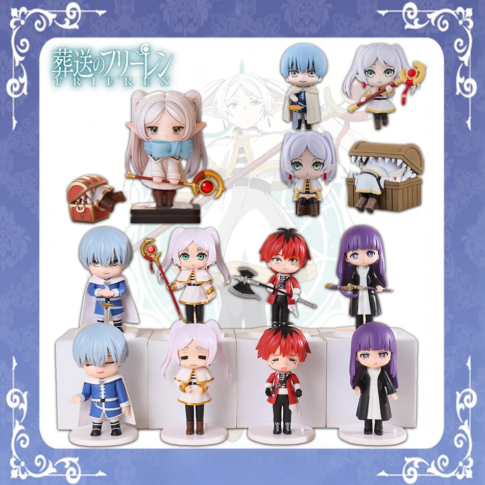 Bandai Frieren: Beyond Journey's End 10cm Anime Figures Frieren Himmel Noodle Stopper Action Figure Collection Model Toys Gifts
Bandai Frieren: Beyond Journey's End 10cm Anime Figures Frieren Himmel Noodle Stopper Action Figure Collection Model Toys Gifts