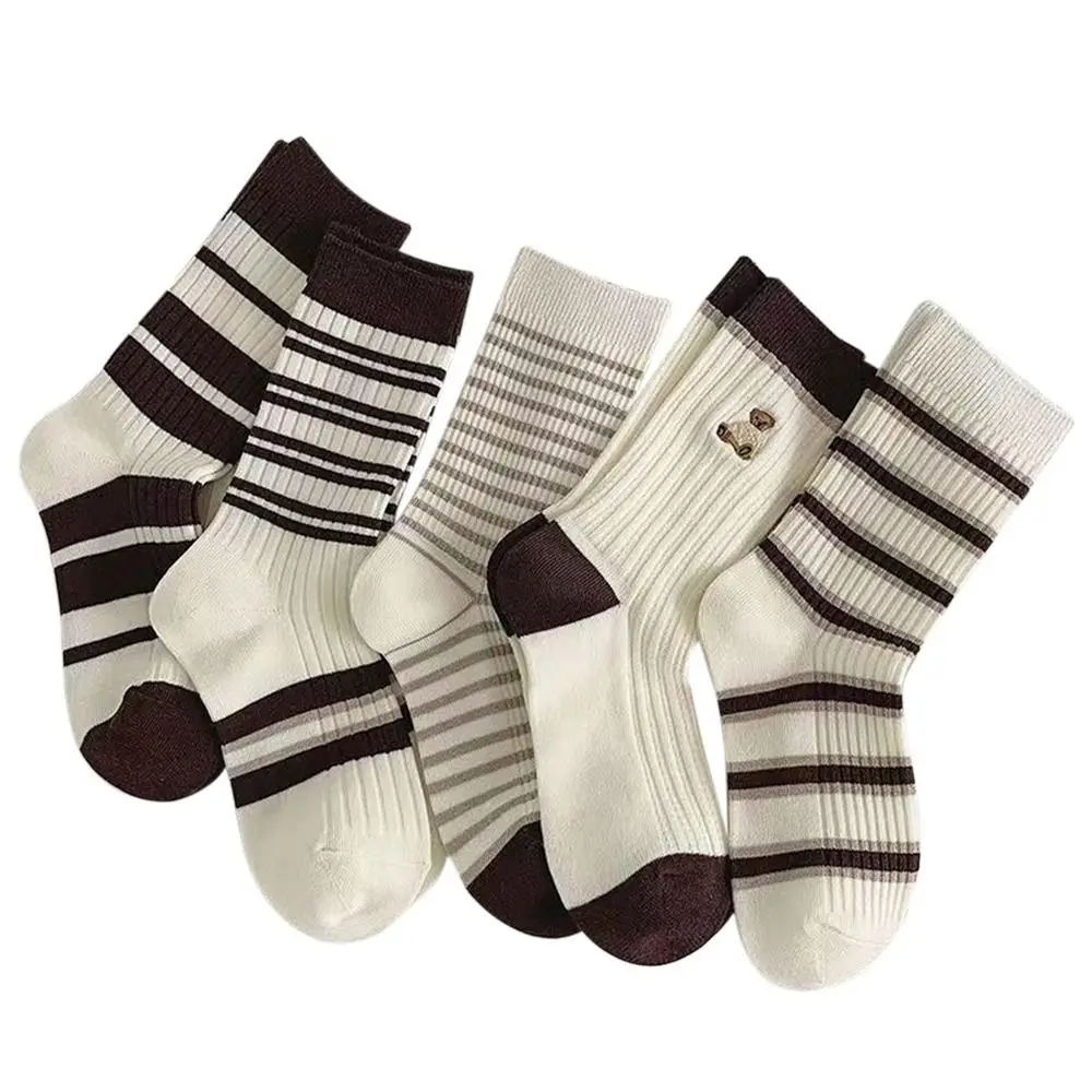 Fashion Striped Mid Tube Socks Sweat Absorption Comfortable Long Sock Breathable Lolita Stockings
Fashion Striped Mid Tube Socks Sweat Absorption Comfortable Long Sock Breathable Lolita Stockings