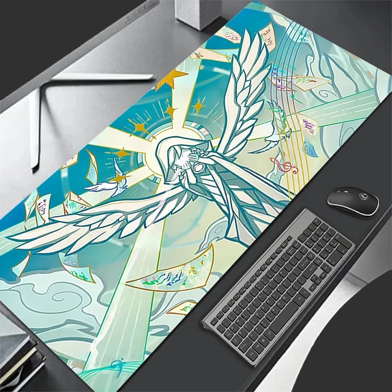 Mouse Pad Gaming Accessories Gamer alfombrilla xxl Computer Desk Mat Laptop Varmilo Keyboard Pads Genshin Impact Venti Mousepad
Mouse Pad Gaming Accessories Gamer alfombrilla xxl Computer Desk Mat Laptop Varmilo Keyboard Pads Genshin Impact Venti Mousepad