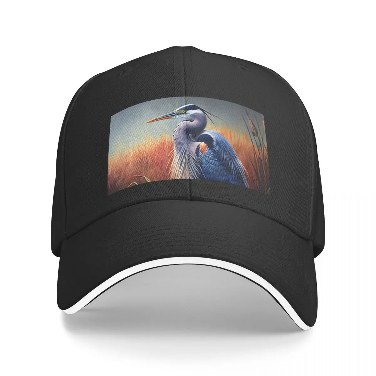 Marsh Retreat, a Blue Heron's Coastal Haven Baseball Cap Anime Hat foam party Hat Caps Male Women's
Marsh Retreat, a Blue Heron's Coastal Haven Baseball Cap Anime Hat foam party Hat Caps Male Women's