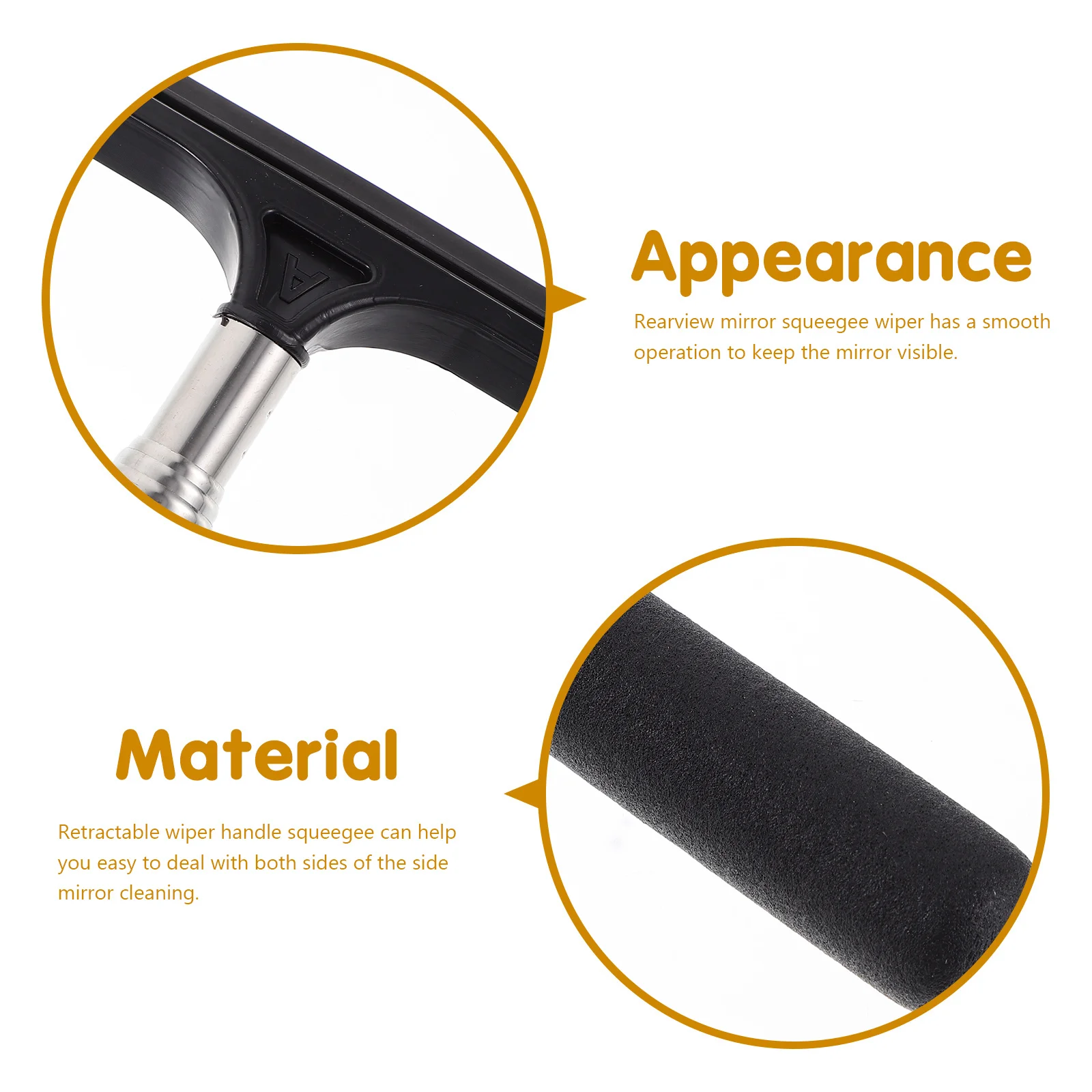 2pcs Rain Rearview Mirror Squeegee Wiper Portable Telescopic Handle Car Window Cleaner Tool Squeegee For Car Windows Automotive
2pcs Rain Rearview Mirror Squeegee Wiper Portable Telescopic Handle Car Window Cleaner Tool Squeegee For Car Windows Automotive