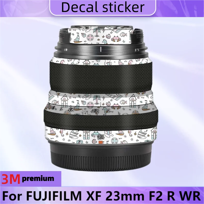 For FUJIFILM XF 23mm F2 R WR Lens Sticker Protective Skin Decal Vinyl Wrap Film Anti-Scratch Protector Coat XF23 F/2 XF23/2R WR
For FUJIFILM XF 23mm F2 R WR Lens Sticker Protective Skin Decal Vinyl Wrap Film Anti-Scratch Protector Coat XF23 F/2 XF23/2R WR