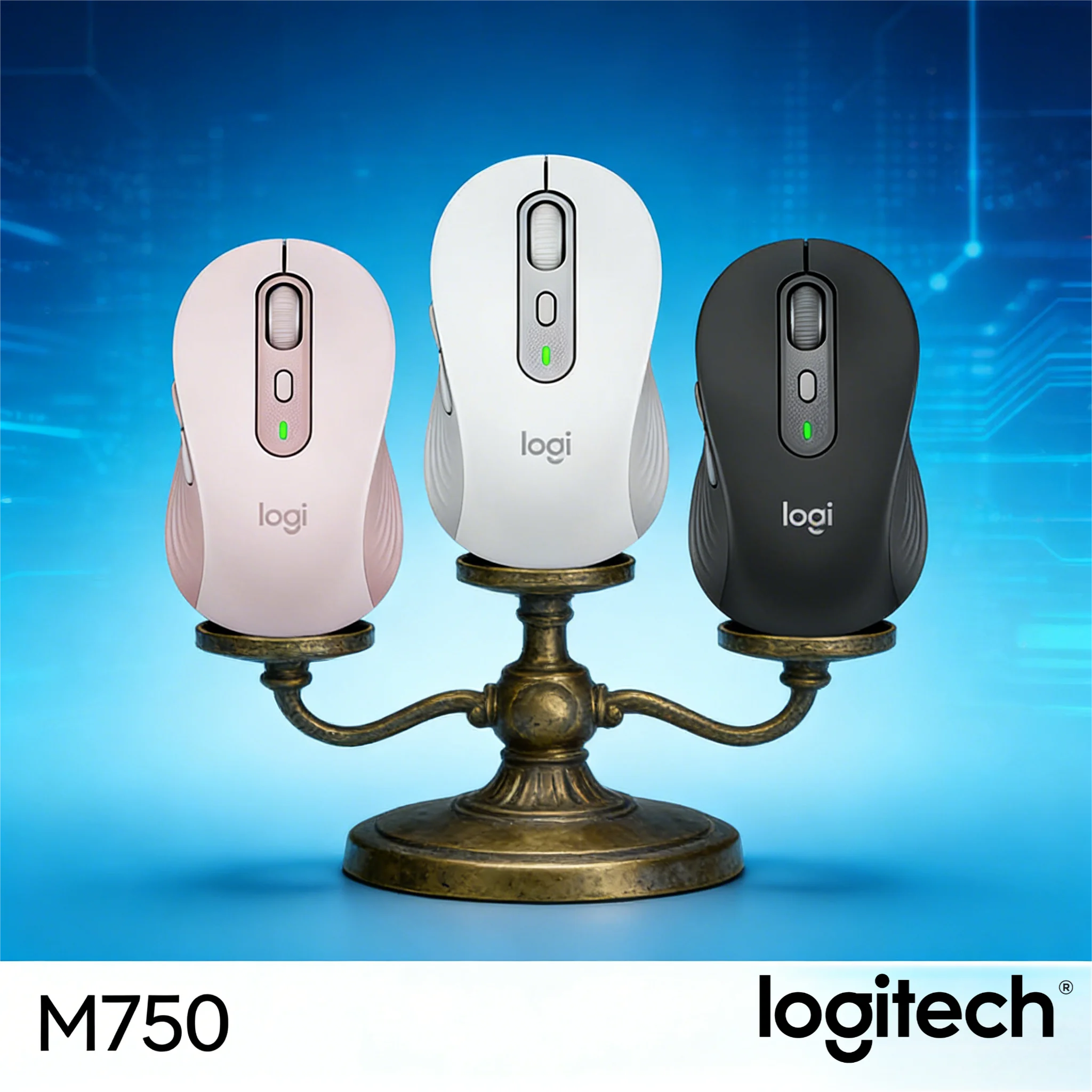 M750 Silent Mouse, Top Budget Pick! Dual-Mode Cross-Device for Office & Business
M750 Silent Mouse, Top Budget Pick! Dual-Mode Cross-Device for Office & Business