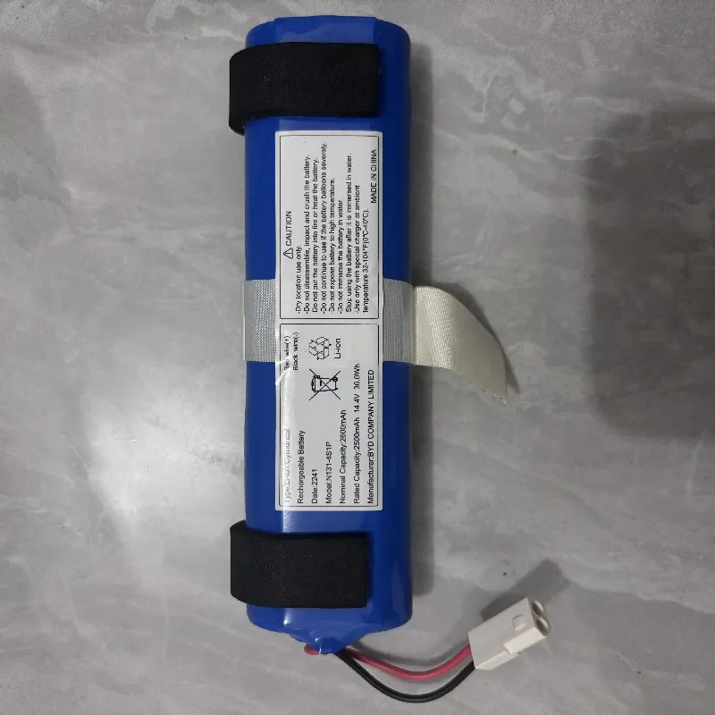 100%Original 2600mAh for Qihoo 360 N131-4S1P S6 S8 Plus for SILVER STAR LSB6 ZW11 PD4X PD4I PD3I ZW2X SD4X FD1X Sweeper Battery
100%Original 2600mAh for Qihoo 360 N131-4S1P S6 S8 Plus for SILVER STAR LSB6 ZW11 PD4X PD4I PD3I ZW2X SD4X FD1X Sweeper Battery