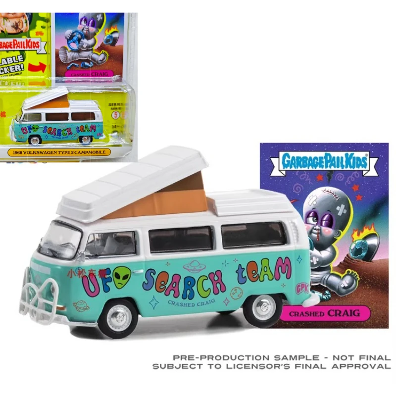 Green Light 1:64 Craig Crash - 1968 T2 Bus with Hearst Bumper Camper Model Limited Edition Collectible Wall Pendant Gift
Green Light 1:64 Craig Crash - 1968 T2 Bus with Hearst Bumper Camper Model Limited Edition Collectible Wall Pendant Gift