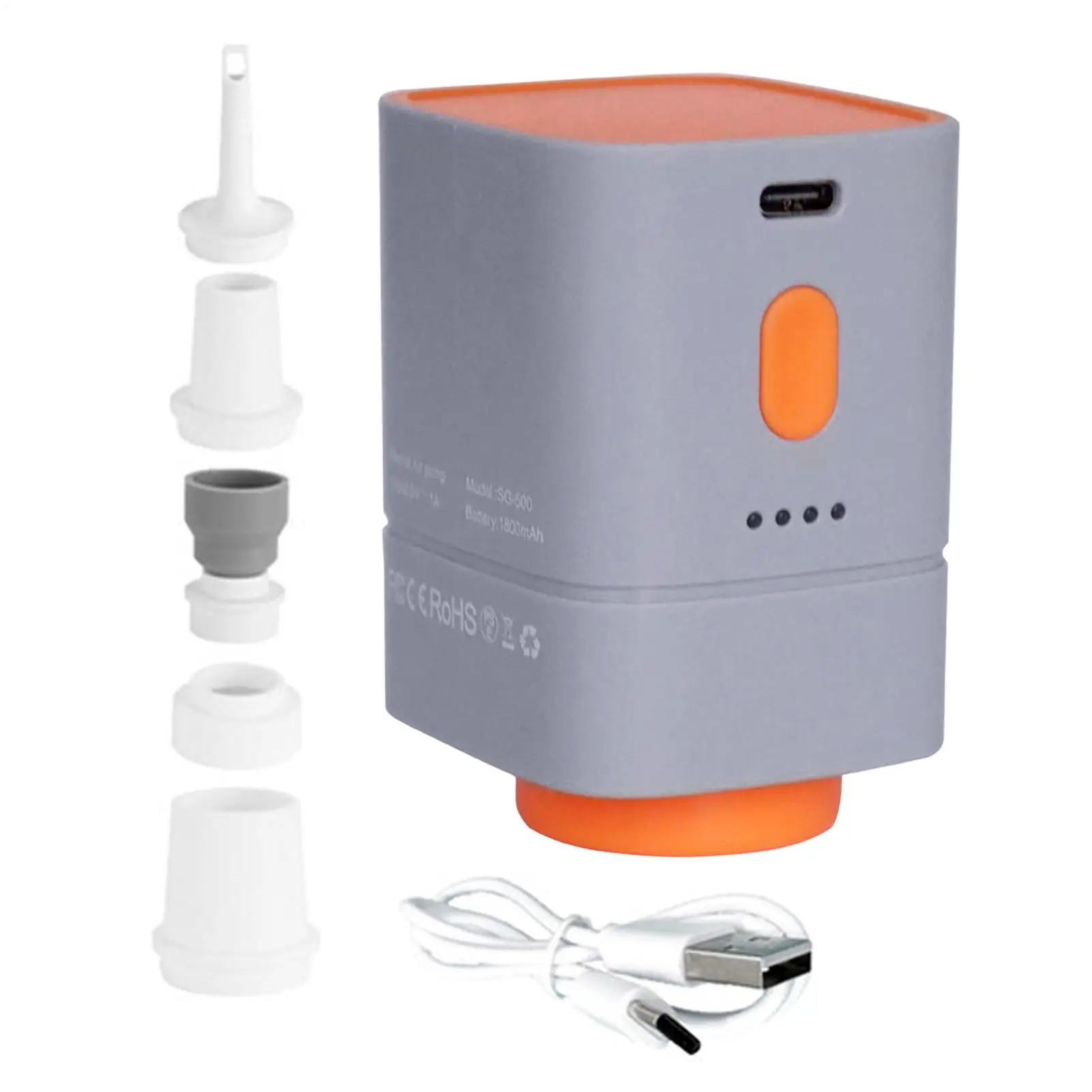 Vacuum Bag Pump Electric Cordless Portable Tool Cordless Travel Vacuum Pump For Clothes Mattress Floats Swimming Ring Camping
Vacuum Bag Pump Electric Cordless Portable Tool Cordless Travel Vacuum Pump For Clothes Mattress Floats Swimming Ring Camping
