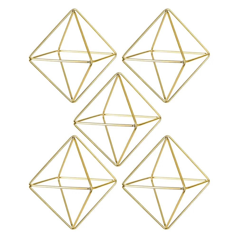 5pcs Air Plant Holder Geometric Planter Stand For Indoor Outdoor Decor Use As Lamp Shade Flower Display Stand Garden Ornament
5pcs Air Plant Holder Geometric Planter Stand For Indoor Outdoor Decor Use As Lamp Shade Flower Display Stand Garden Ornament