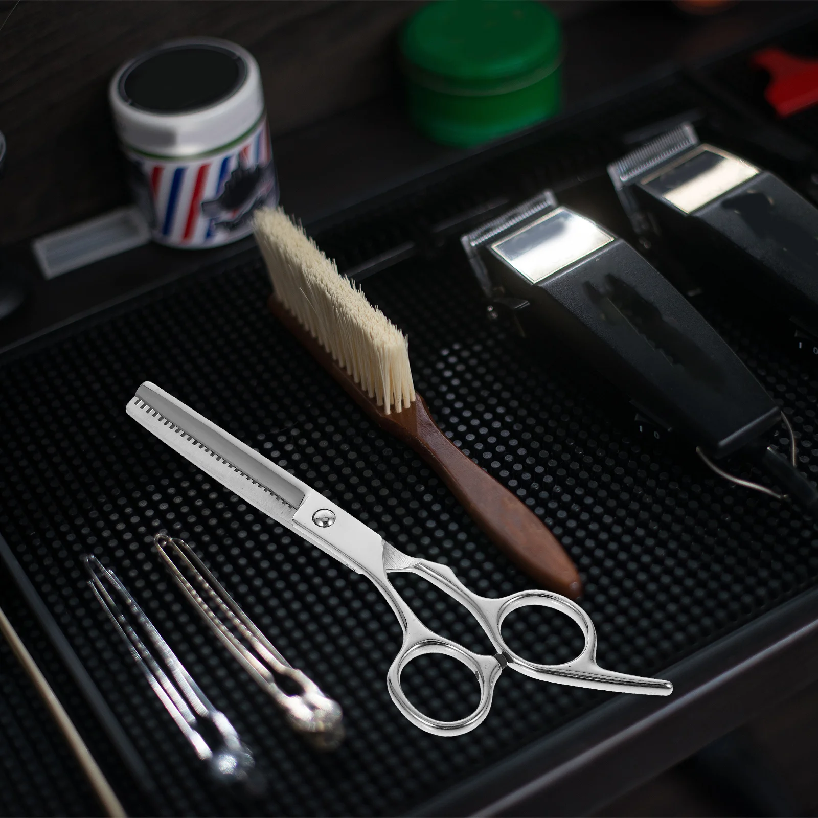 Hairdressing Scissors 10% V Tooth Professional Barber Shears For Salon Home Use Thin Hair Cutting Tools Hair Shears Kit
Hairdressing Scissors 10% V Tooth Professional Barber Shears For Salon Home Use Thin Hair Cutting Tools Hair Shears Kit