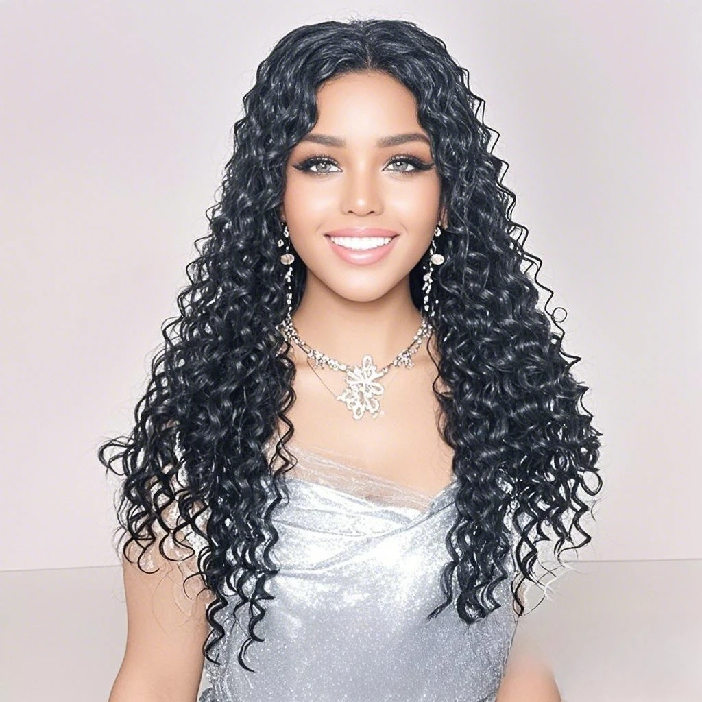 26-дюймовый афро латинский вьющийся черный парик с длинными натуральными волосами для косплея
26-дюймовый афро латинский вьющийся черный парик с длинными натуральными волосами для косплея