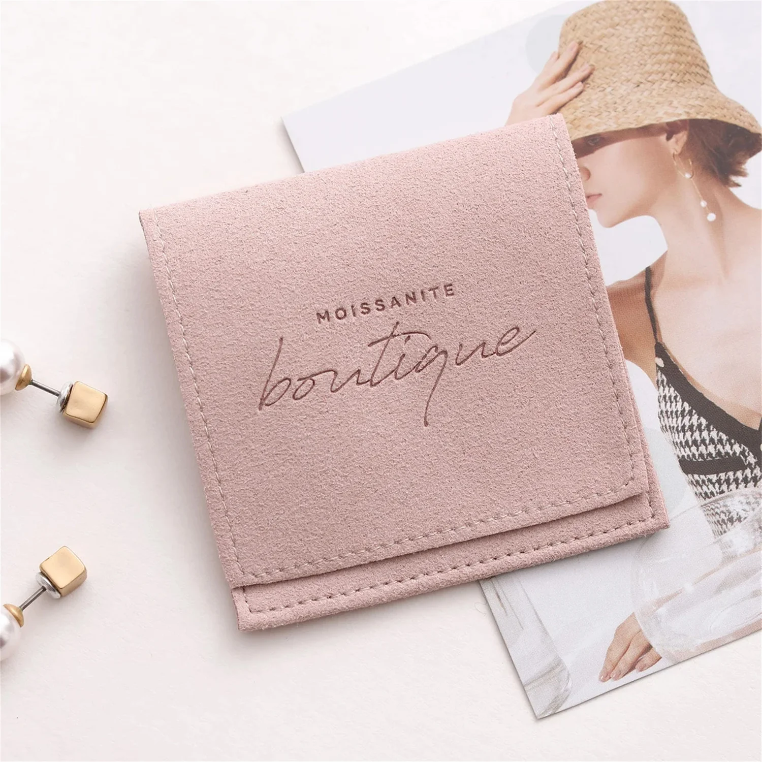50pcs mini personalized jewelry packaging pouch custom logo earrings bag chic small necklace pouch microfiber Brooch pouch bag
50pcs mini personalized jewelry packaging pouch custom logo earrings bag chic small necklace pouch microfiber Brooch pouch bag