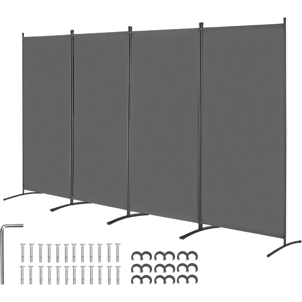 4 Panel Room Divider, Folding Privacy Screen and Portable Partition Divider for Rooms Separation, Freestanding Room Partitions
4 Panel Room Divider, Folding Privacy Screen and Portable Partition Divider for Rooms Separation, Freestanding Room Partitions