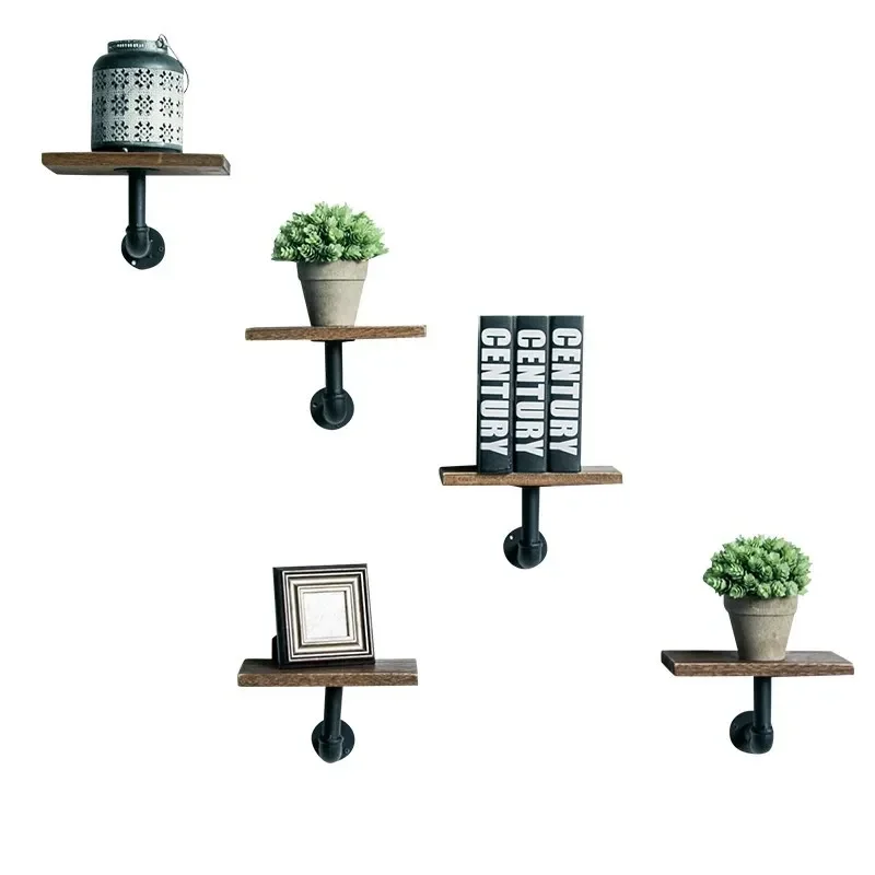 European Retro Wall Mount Wood Shelf Iron Pipe Holder Storage Floating Book Shelf Hanging Home Living Room Restaurant Bedroom
European Retro Wall Mount Wood Shelf Iron Pipe Holder Storage Floating Book Shelf Hanging Home Living Room Restaurant Bedroom