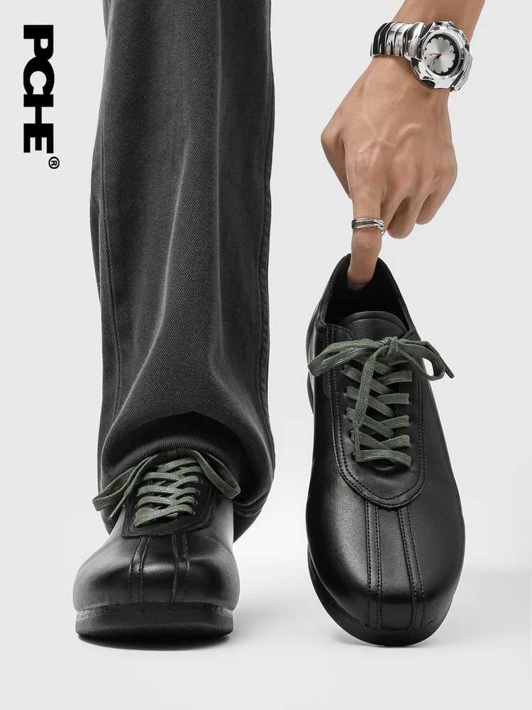 Универсальные повседневные туфли-слипоны с круглым носком из черной кожи для мужчин: удобные, дышащие, модные, на все случаи жизни
Универсальные повседневные туфли-слипоны с круглым носком из черной кожи для мужчин: удобные, дышащие, модные, на все случаи жизни