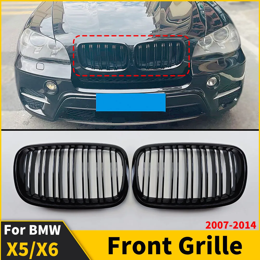 Front Bumper Grille Inlet Grill Mesh Grid Tuning For BMW X5 X6 E70 E71 E72 2007-2014 like 30i 30d 35i 35d 40i 40d 48i 50i 50d
Front Bumper Grille Inlet Grill Mesh Grid Tuning For BMW X5 X6 E70 E71 E72 2007-2014 like 30i 30d 35i 35d 40i 40d 48i 50i 50d