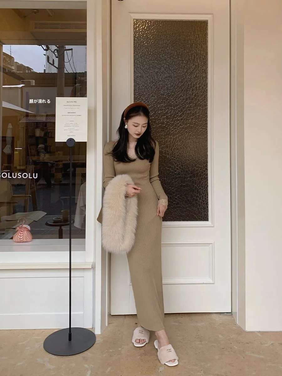 Женское шерстяное платье прямого кроя Tina Gentle Long Sleeve Dr Ele Ladylike для зимы, модное, Ciwalk
Женское шерстяное платье прямого кроя Tina Gentle Long Sleeve Dr Ele Ladylike для зимы, модное, Ciwalk