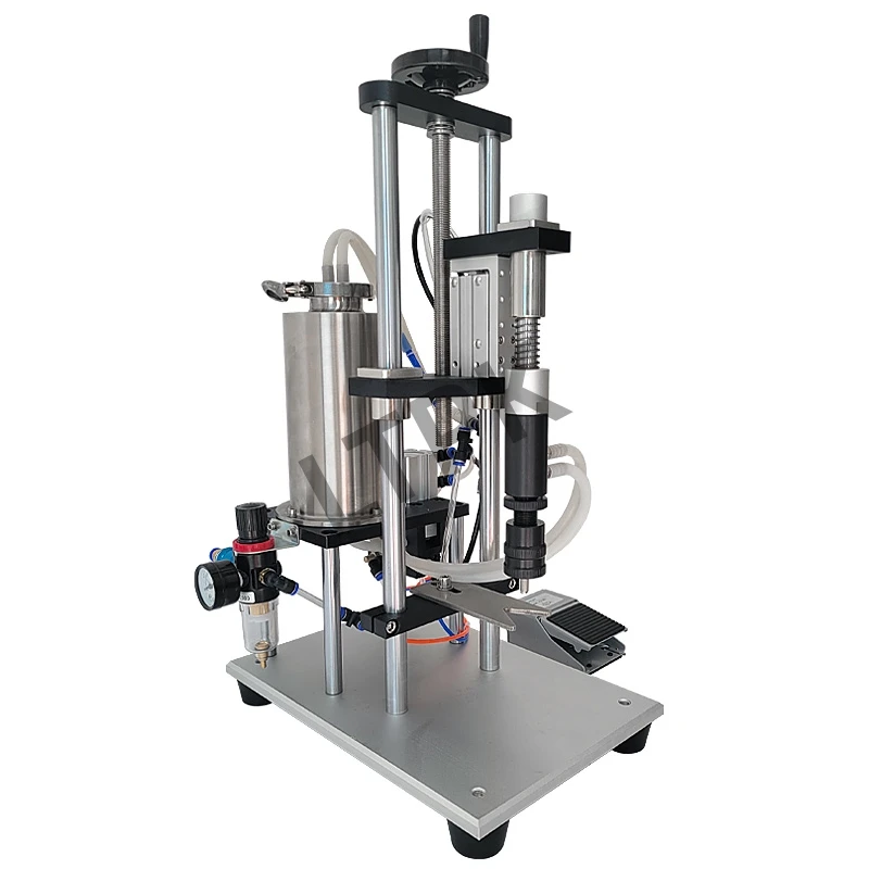 Manual Single Head Semi Automatic Pneumatic Vacuum Negative Pressure Essential Oil Glass Plastic Perfume Bottle Filling Machine
Manual Single Head Semi Automatic Pneumatic Vacuum Negative Pressure Essential Oil Glass Plastic Perfume Bottle Filling Machine