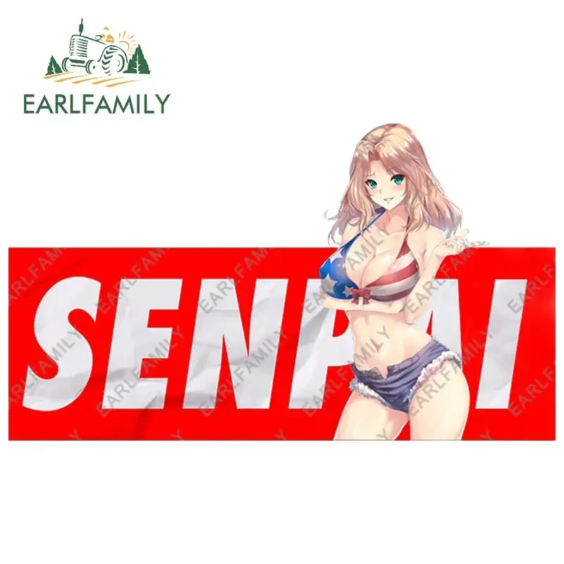 EARLFAMILY 13 см X 7,5 см для Senpai, сексуальные аниме-наклейки для автомобиля, виниловая наклейка для кемпера, мотоциклетная автомобильная пленка, наклейки для холодильников, декор
EARLFAMILY 13 см X 7,5 см для Senpai, сексуальные аниме-наклейки для автомобиля, виниловая наклейка для кемпера, мотоциклетная автомобильная пленка, наклейки для холодильников, декор