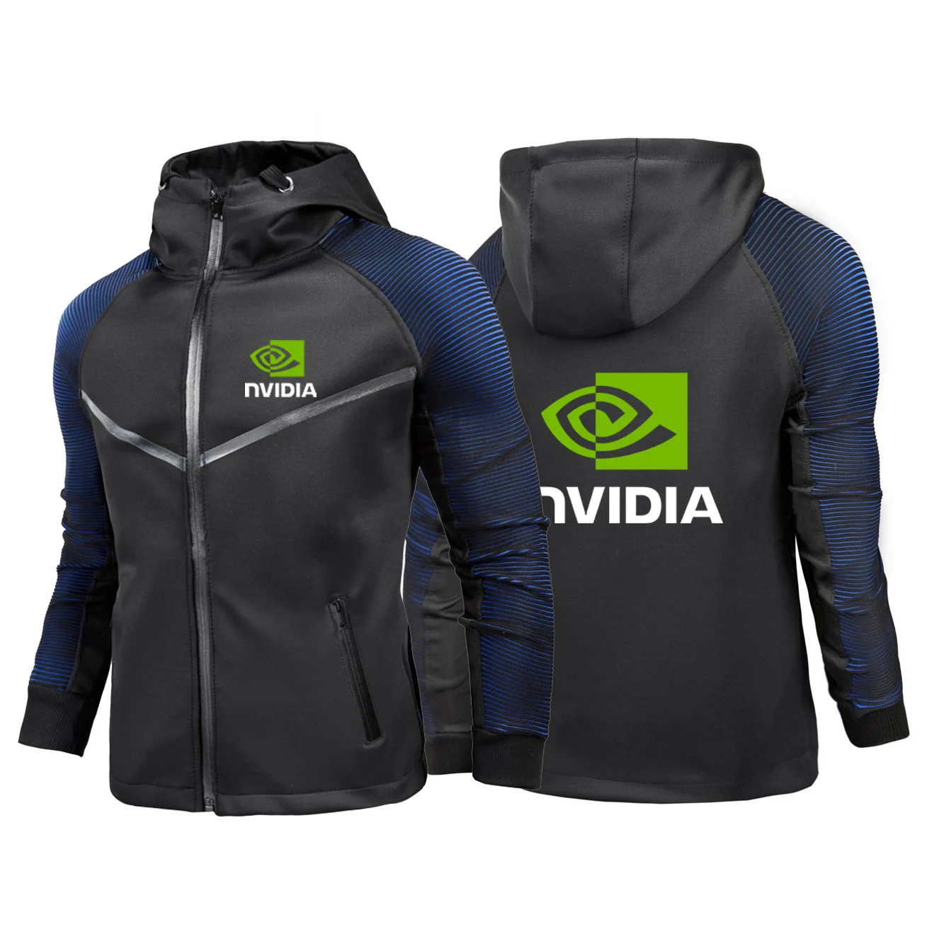 2025 Spring Autumn Mens NVIDIA Logo Print Trendy Gradient Color Cardigan Zipper Breathable Jacket Popular Streetwear Racing Suit
2025 Spring Autumn Mens NVIDIA Logo Print Trendy Gradient Color Cardigan Zipper Breathable Jacket Popular Streetwear Racing Suit