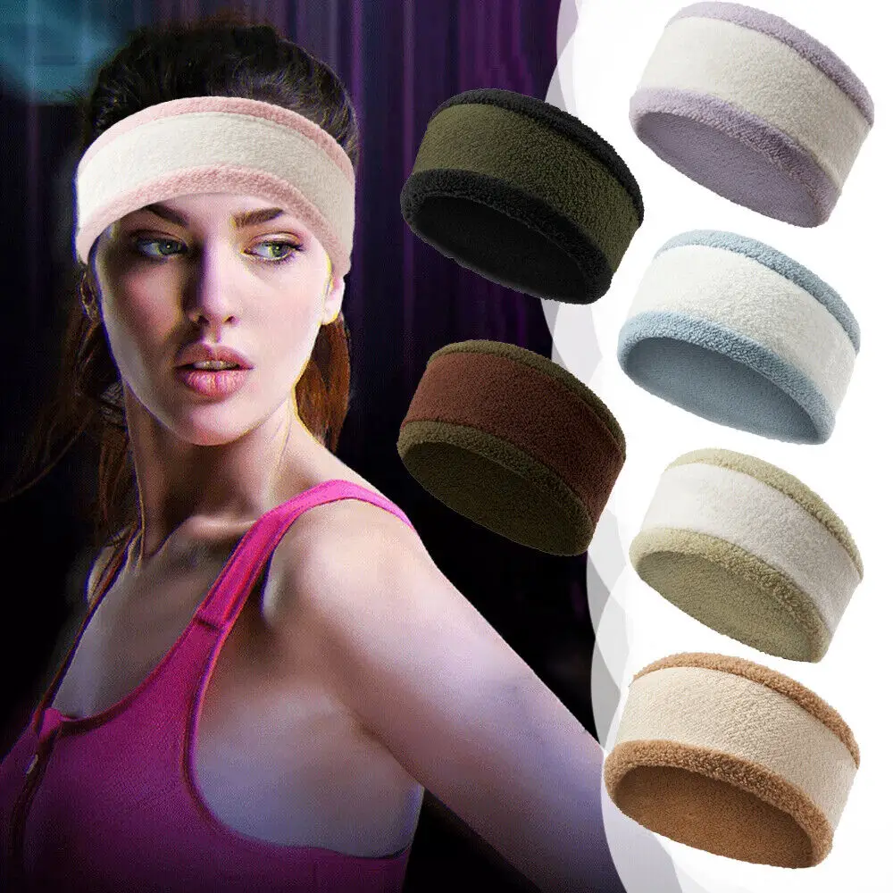 Winter Fleece Headband Yoga Gym Sweatband Hair Bands Head Ear Warmer Head Band for Men Women Sports
Winter Fleece Headband Yoga Gym Sweatband Hair Bands Head Ear Warmer Head Band for Men Women Sports