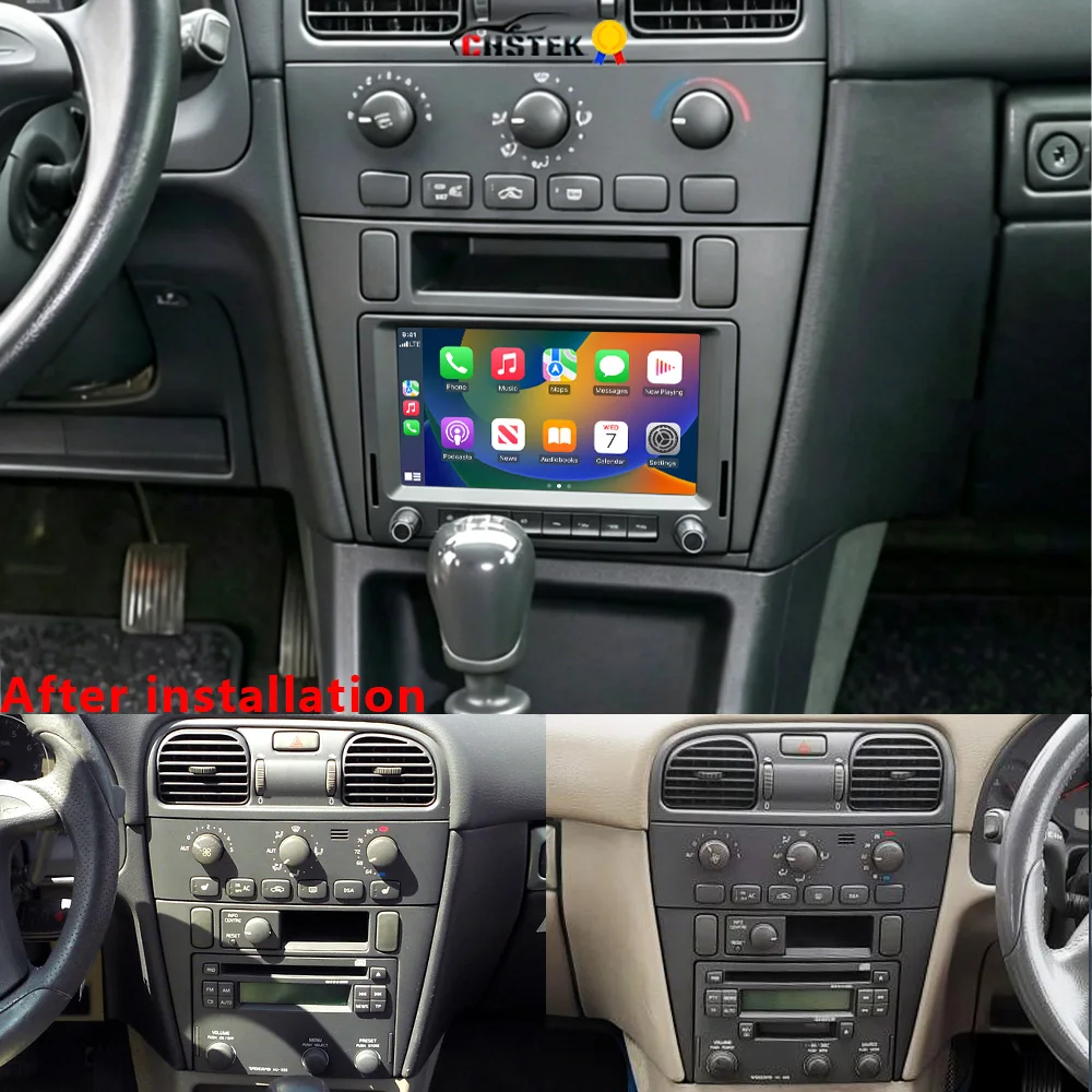 CHSTEK Android 13 Car Radio For Volvo S40 V40 2000 2001 2002 2003 Carplay Multimedia Player GPS Navigation WIFI 4G BT Head Unit
CHSTEK Android 13 Car Radio For Volvo S40 V40 2000 2001 2002 2003 Carplay Multimedia Player GPS Navigation WIFI 4G BT Head Unit