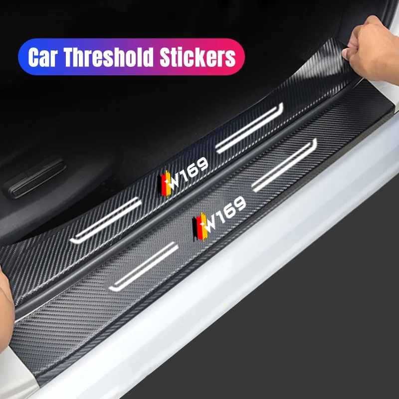 Car Door Threshold Protective Decals for Mercedes Benz W169 Badge Doorsill Trim Anti Kick Stickers Pedal Guards Trunk Strip Tape
Car Door Threshold Protective Decals for Mercedes Benz W169 Badge Doorsill Trim Anti Kick Stickers Pedal Guards Trunk Strip Tape