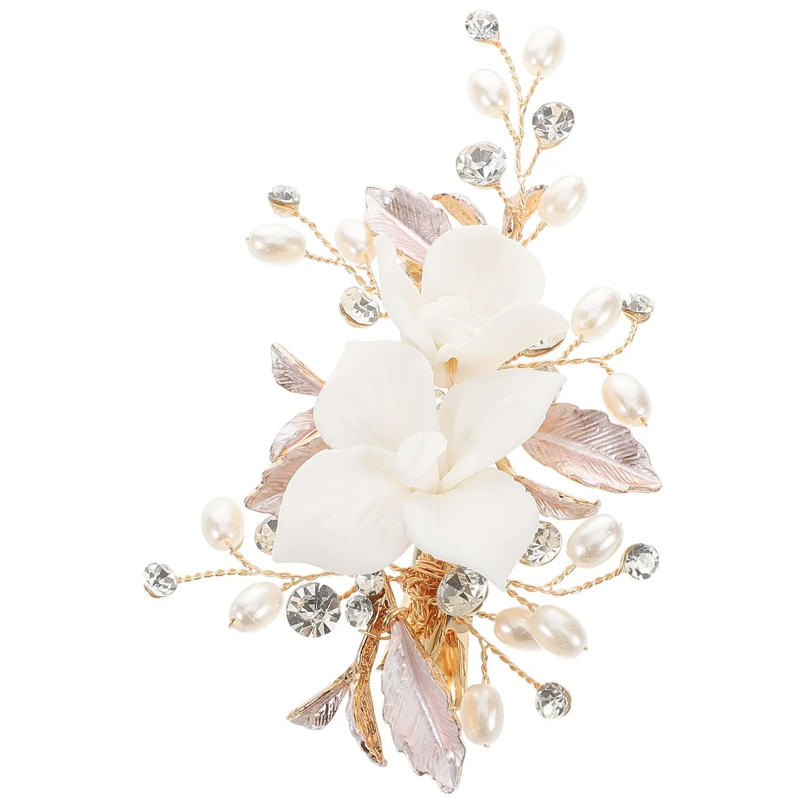 Ceramic Flower Hair Clips Wedding Accessories Bridal Headpieces Pointed Mouth Pins Durable Fashion Secure Grip Hair Flowers
Ceramic Flower Hair Clips Wedding Accessories Bridal Headpieces Pointed Mouth Pins Durable Fashion Secure Grip Hair Flowers