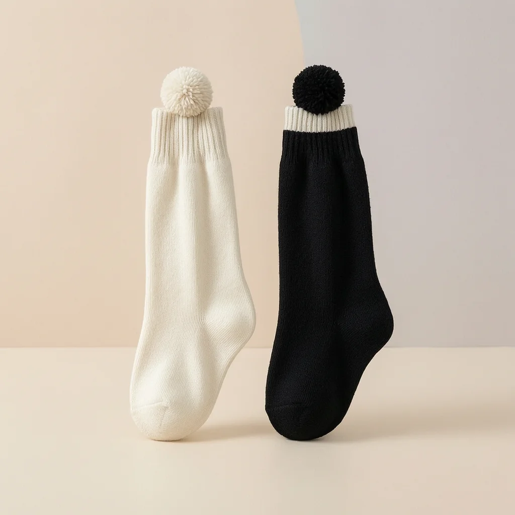 Knit Socks Japanese Lolita Sweet Girl Leg Warmers Wool Ball Foot Cover Women Cosplay Autumn Winter
Knit Socks Japanese Lolita Sweet Girl Leg Warmers Wool Ball Foot Cover Women Cosplay Autumn Winter