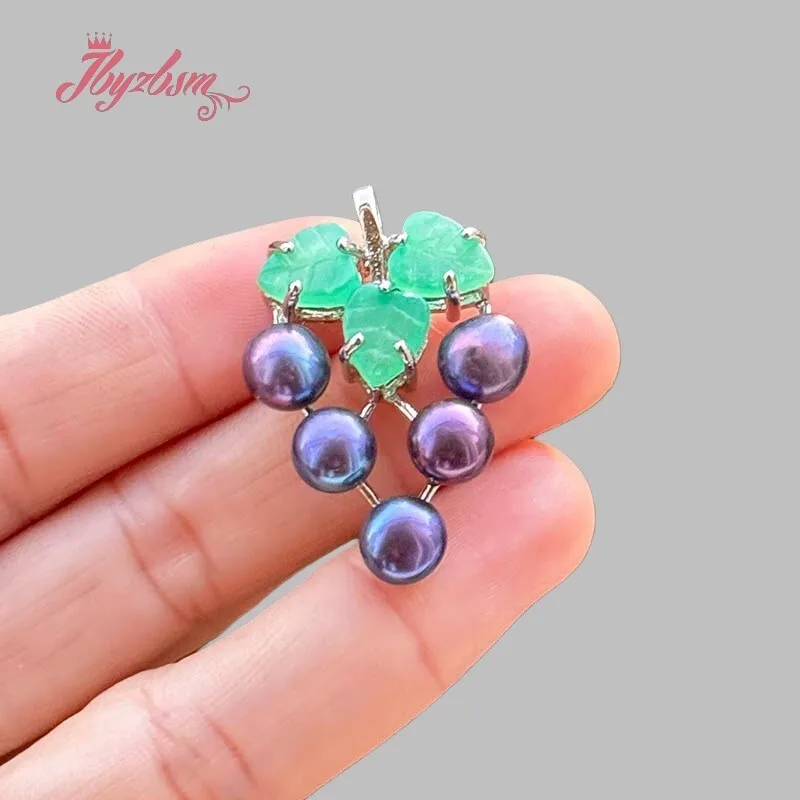 6mm Natural Freshwater Pearl Green Grape Stone Beads Tibetan Silver Fashion Pendant 1 Pcs For Women Party Gift
6mm Natural Freshwater Pearl Green Grape Stone Beads Tibetan Silver Fashion Pendant 1 Pcs For Women Party Gift