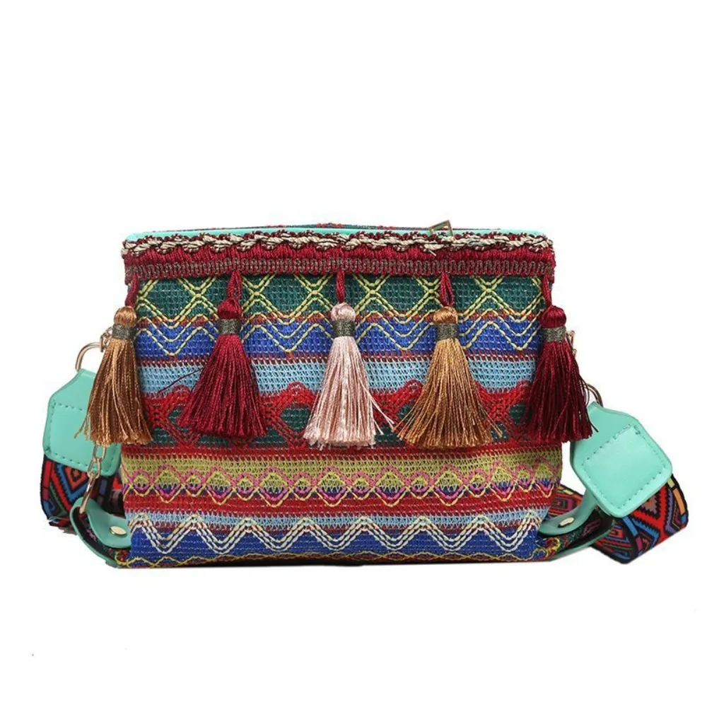 Tassel Ethnic Style Crossbody Bags Woven Handbag Fringe Shoulder Bag Large Capacity Geometric Bohemian Phone Bag Outdoor
Tassel Ethnic Style Crossbody Bags Woven Handbag Fringe Shoulder Bag Large Capacity Geometric Bohemian Phone Bag Outdoor