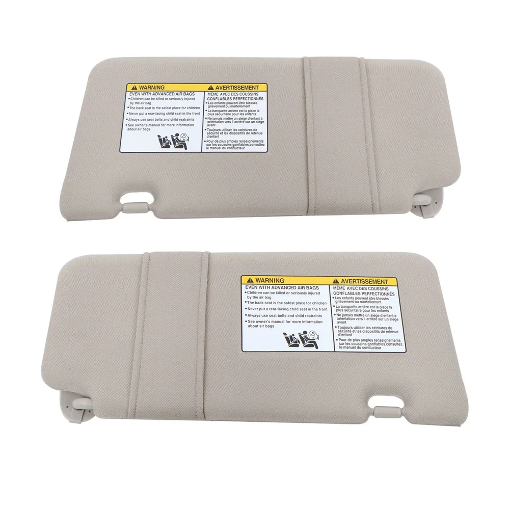 Left Right Sun Visor Shade With Mirror For Nissan Versa 2007 2008 2009 2010 2011 2012 Gray Plastic Pair 96401EL31A
Left Right Sun Visor Shade With Mirror For Nissan Versa 2007 2008 2009 2010 2011 2012 Gray Plastic Pair 96401EL31A