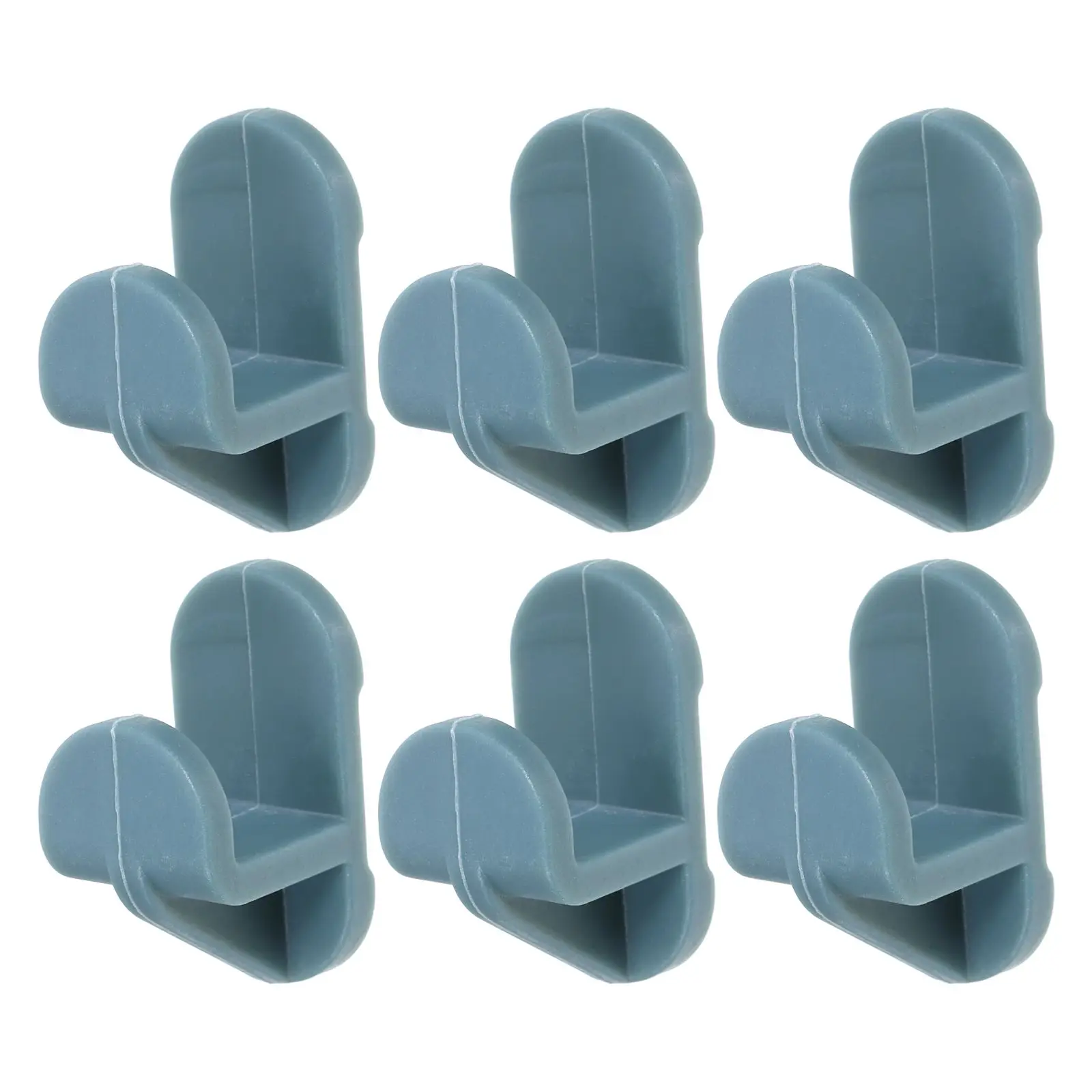 6 Pcs Freezer Accessories Durable Shelf Clips Bracket Replacement Grey Buckle Refrigerator Hardware Plastic Fasteners
6 Pcs Freezer Accessories Durable Shelf Clips Bracket Replacement Grey Buckle Refrigerator Hardware Plastic Fasteners